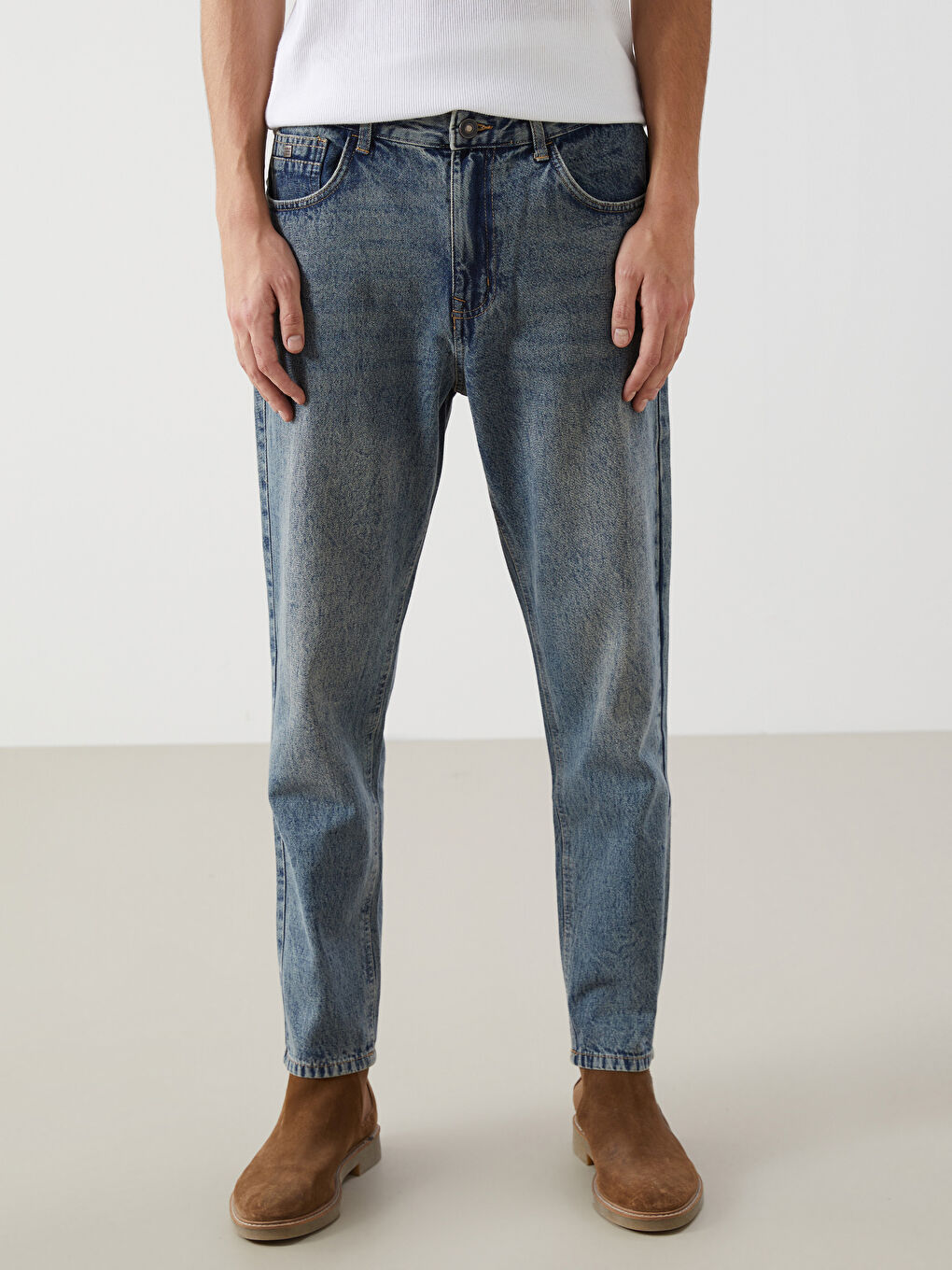 LCW Jeans 710 Loose Fit Erkek Jean Pantolon -S53424Z8-311