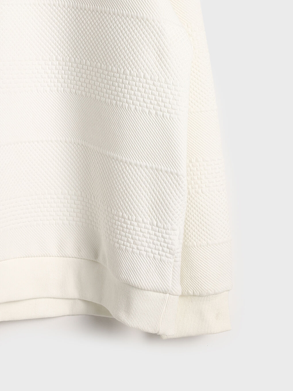 Crew Neck Embossed Men's Sweatshirt -S53443Z8-R9J