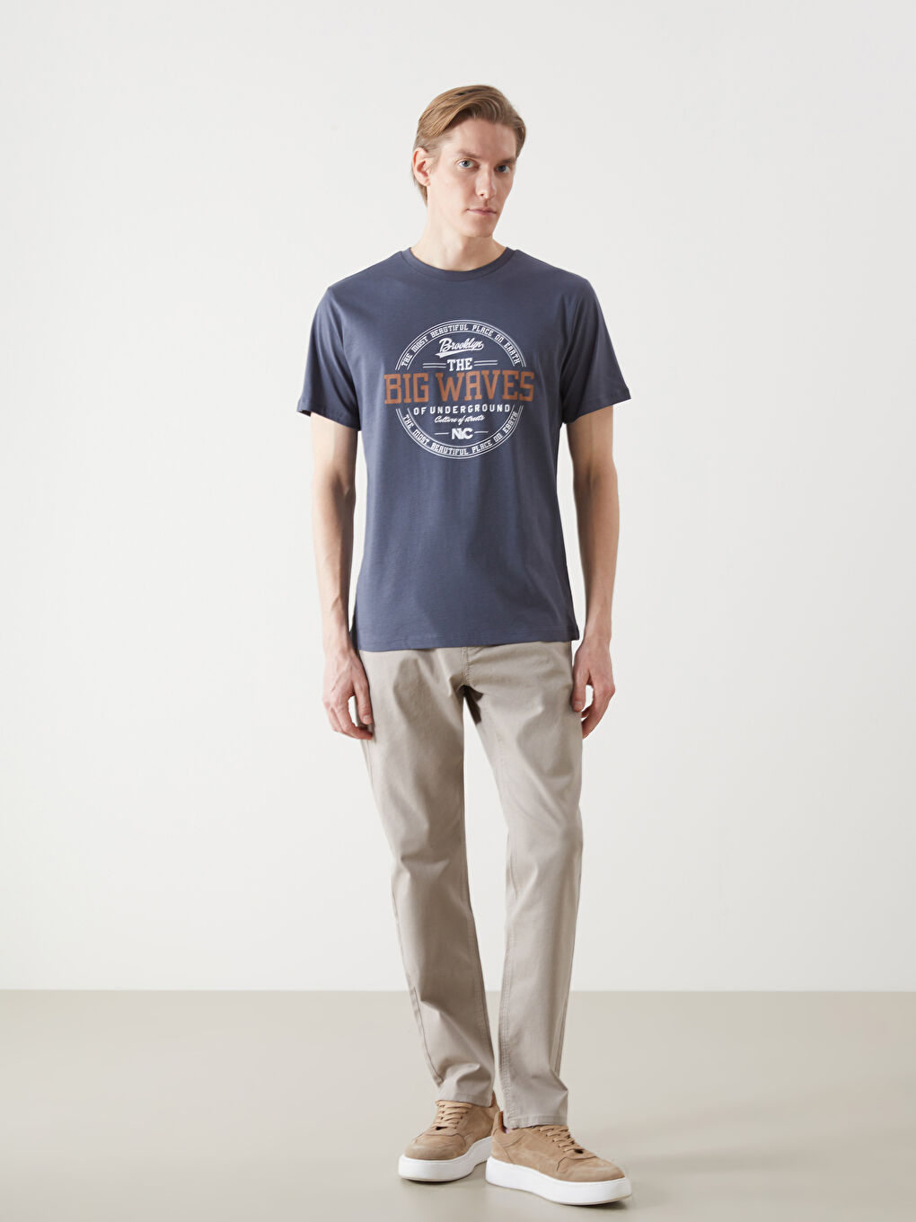 Slim Fit Men's Chino Trousers