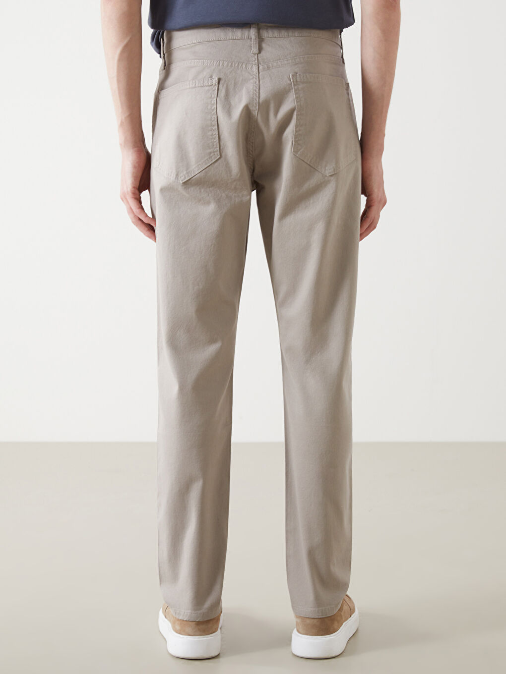 Slim Fit Men's Chino Trousers-3