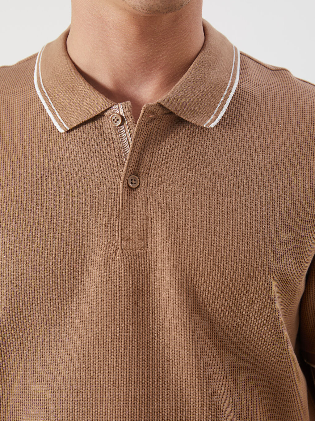 Polo Neck Short Sleeve Men's T-Shirt -S53482Z8-T5N