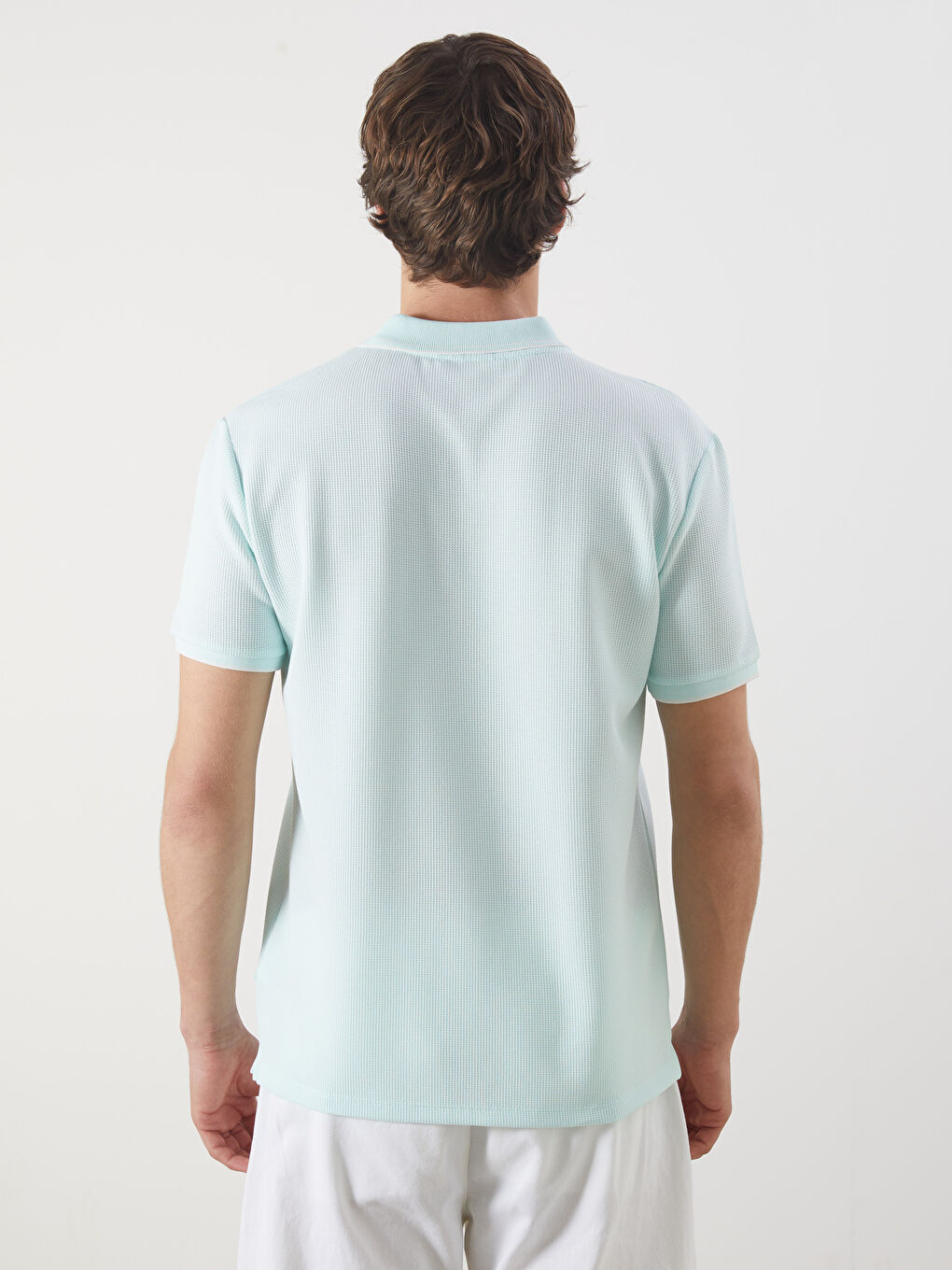 Polo Neck Short Sleeve Men's T-Shirt -S53482Z8-VKW