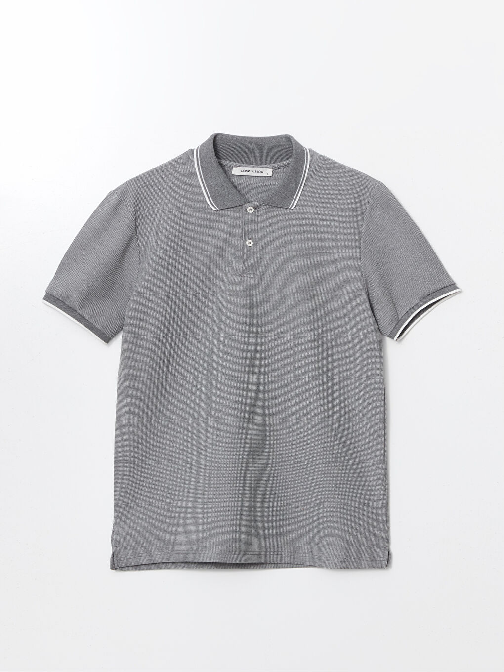 Polo Neck Short Sleeve Men's T-Shirt -S53482Z8-LAL