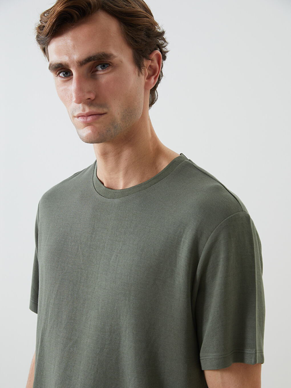 Crew Neck Short Sleeve Men's T-shirt -S53486Z8-PX2