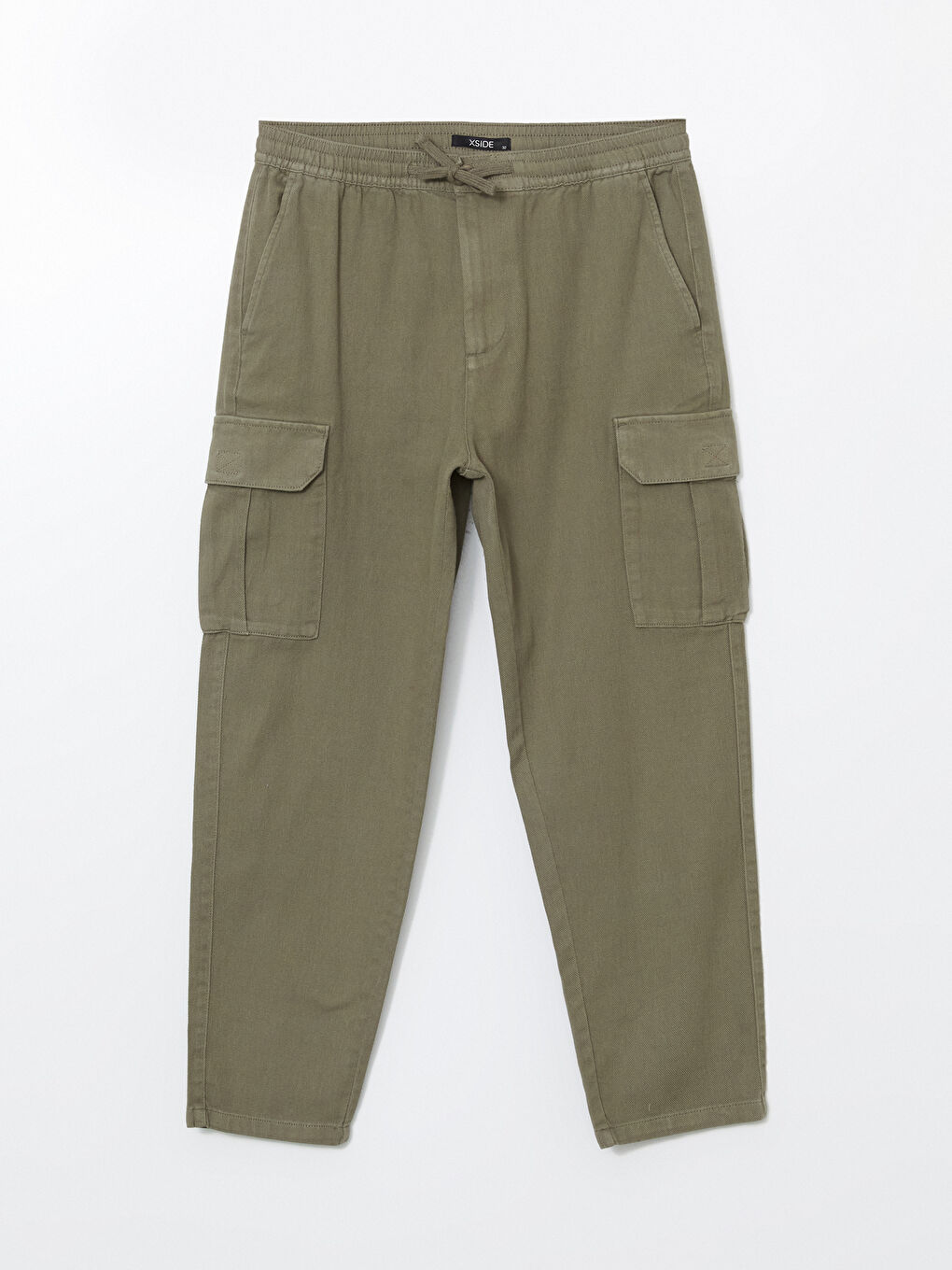 XSIDE Muške Cargo Pantalone Opuštenog Kroja Izgleda Lana -S53489Z8-S5R