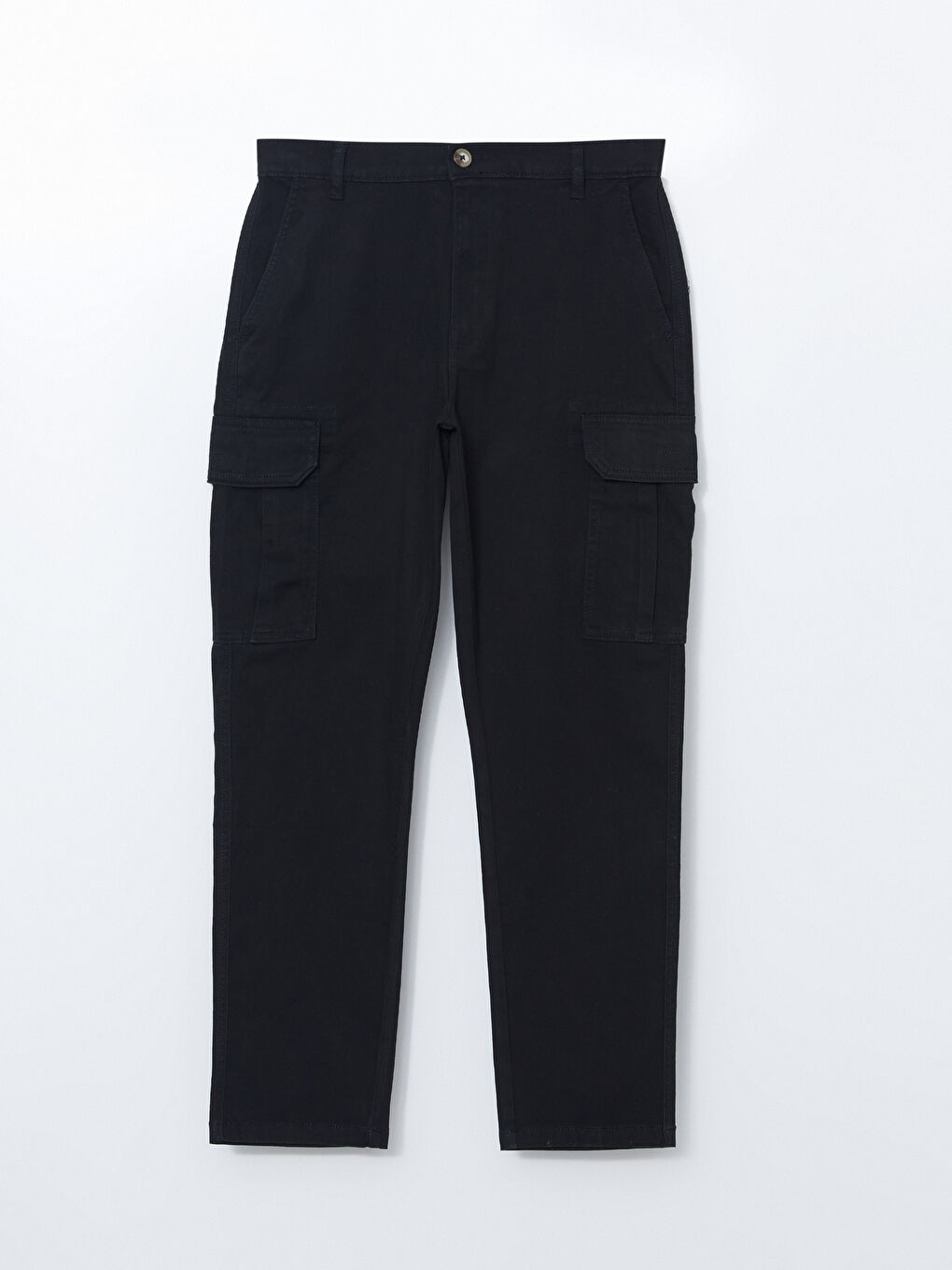 Standard Fit Men's Cargo Trousers -S53490Z8-RQL