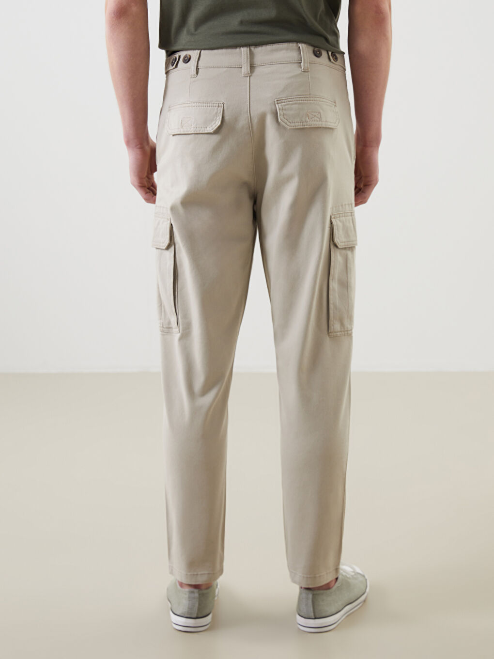 Standard Fit Men's Cargo Trousers -S53490Z8-S9M