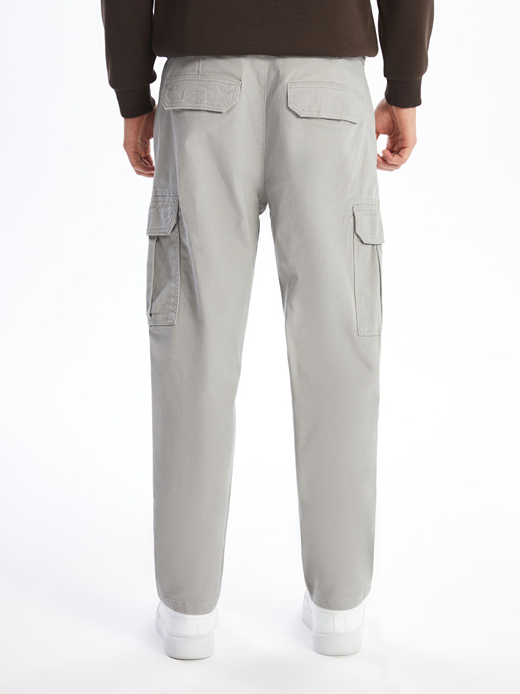 Standard Fit Men's Cargo Trousers -S53490Z8-V1G