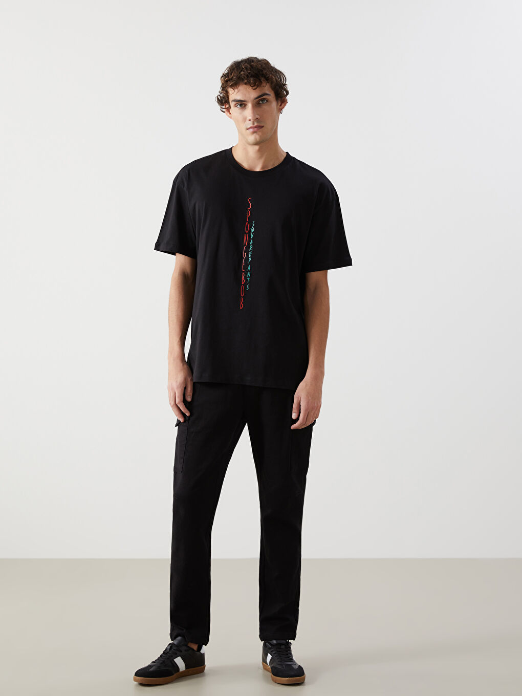 CRNA Cargo pantalone Muškarci -S53491Z8-RQL