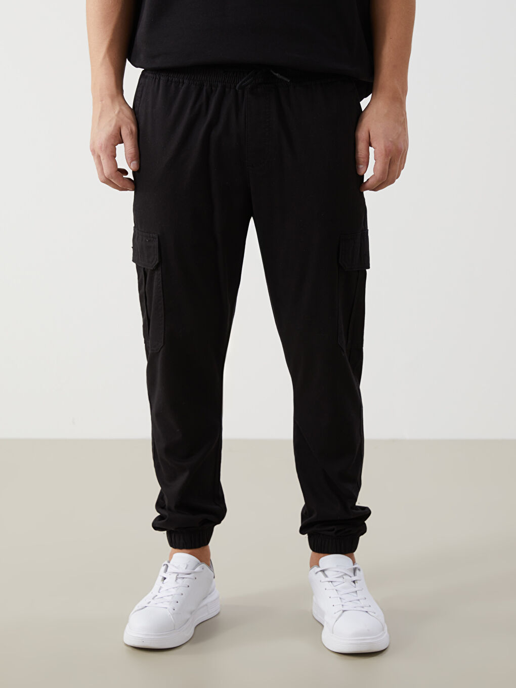 XSIDE Standart Kalıp Gabardin Erkek Jogger Pantolon -S53494Z8-RQL