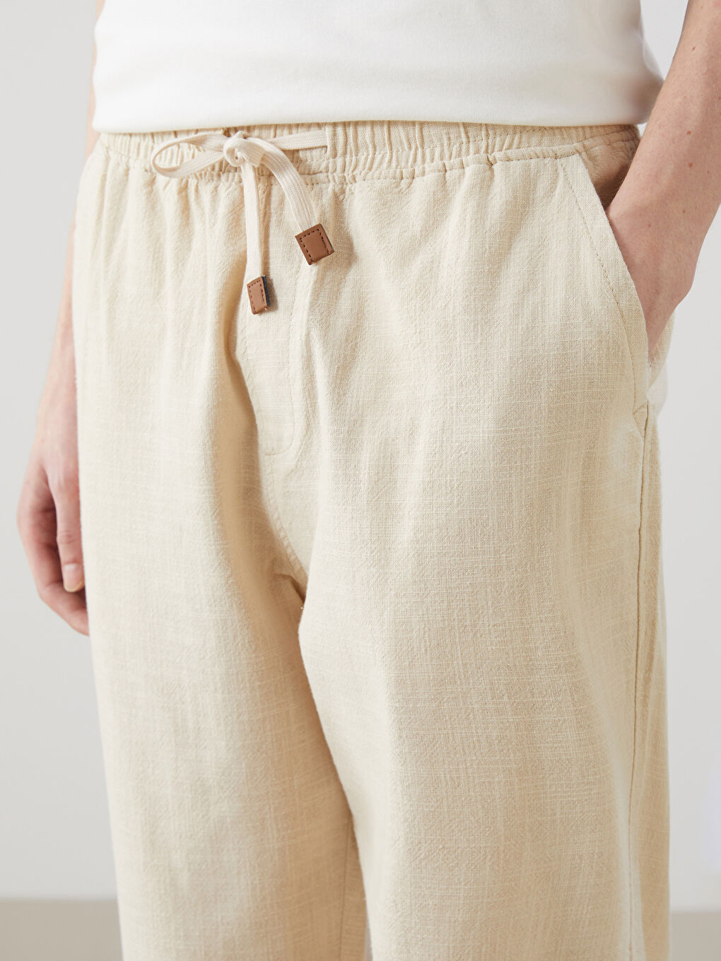 BEŽ Pantalone Muškarci -S53497Z8-V1H