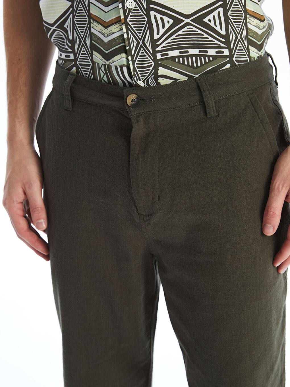 TAMNO ŽUTA Pantalone Muškarci -S53508Z8-S4W