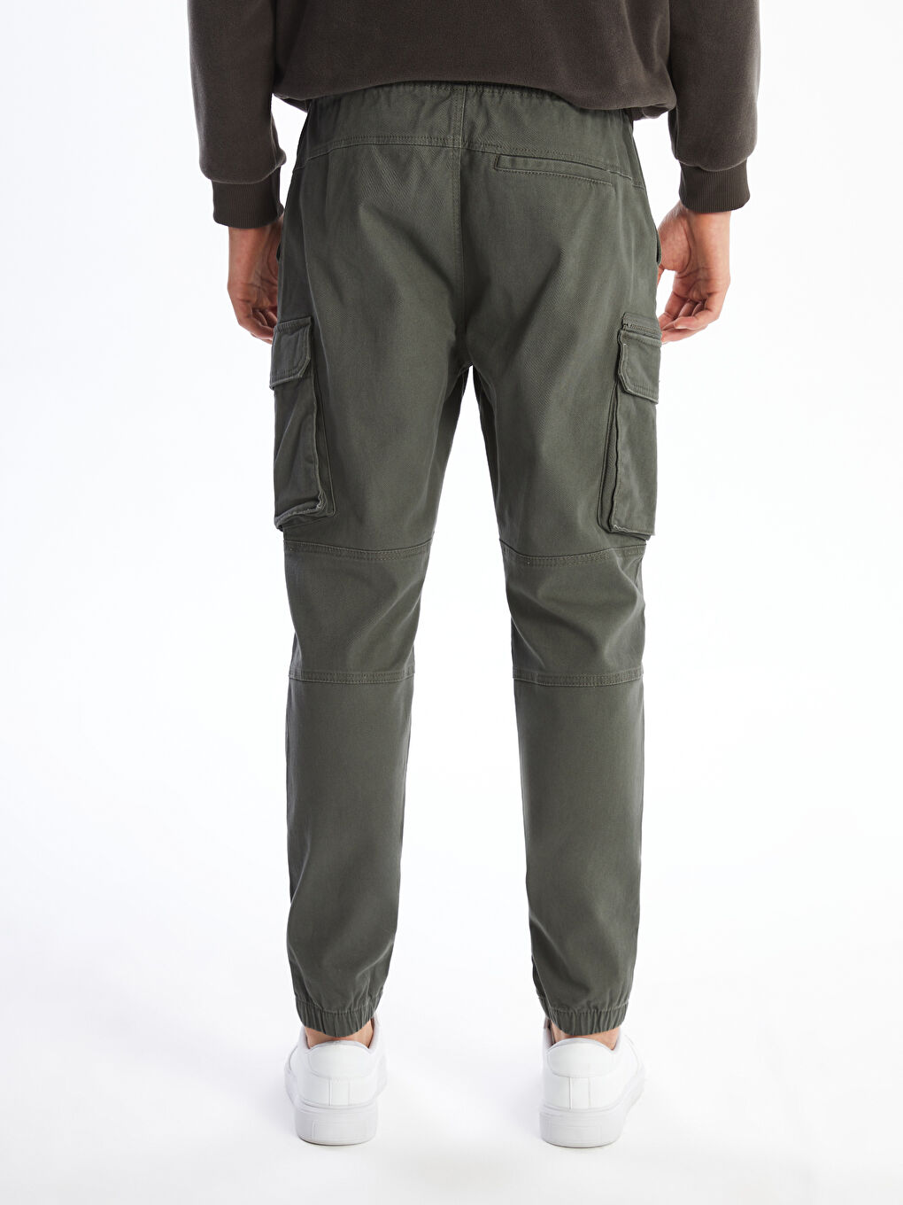 Standard Fit Men's Cargo Trousers-3