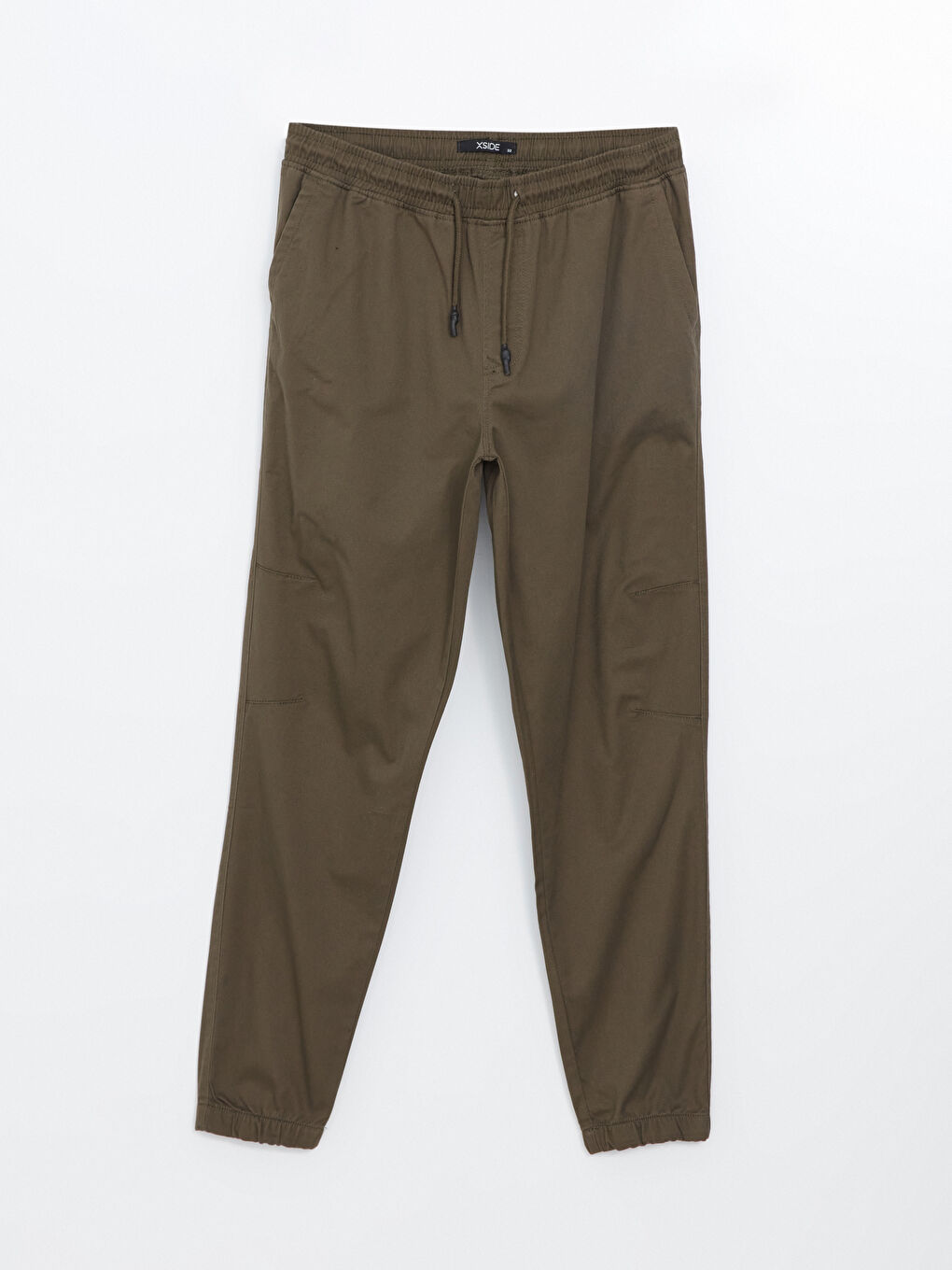 Muške džoger pantalone od gabardena, klasičan kroj -S53510Z8-SEM