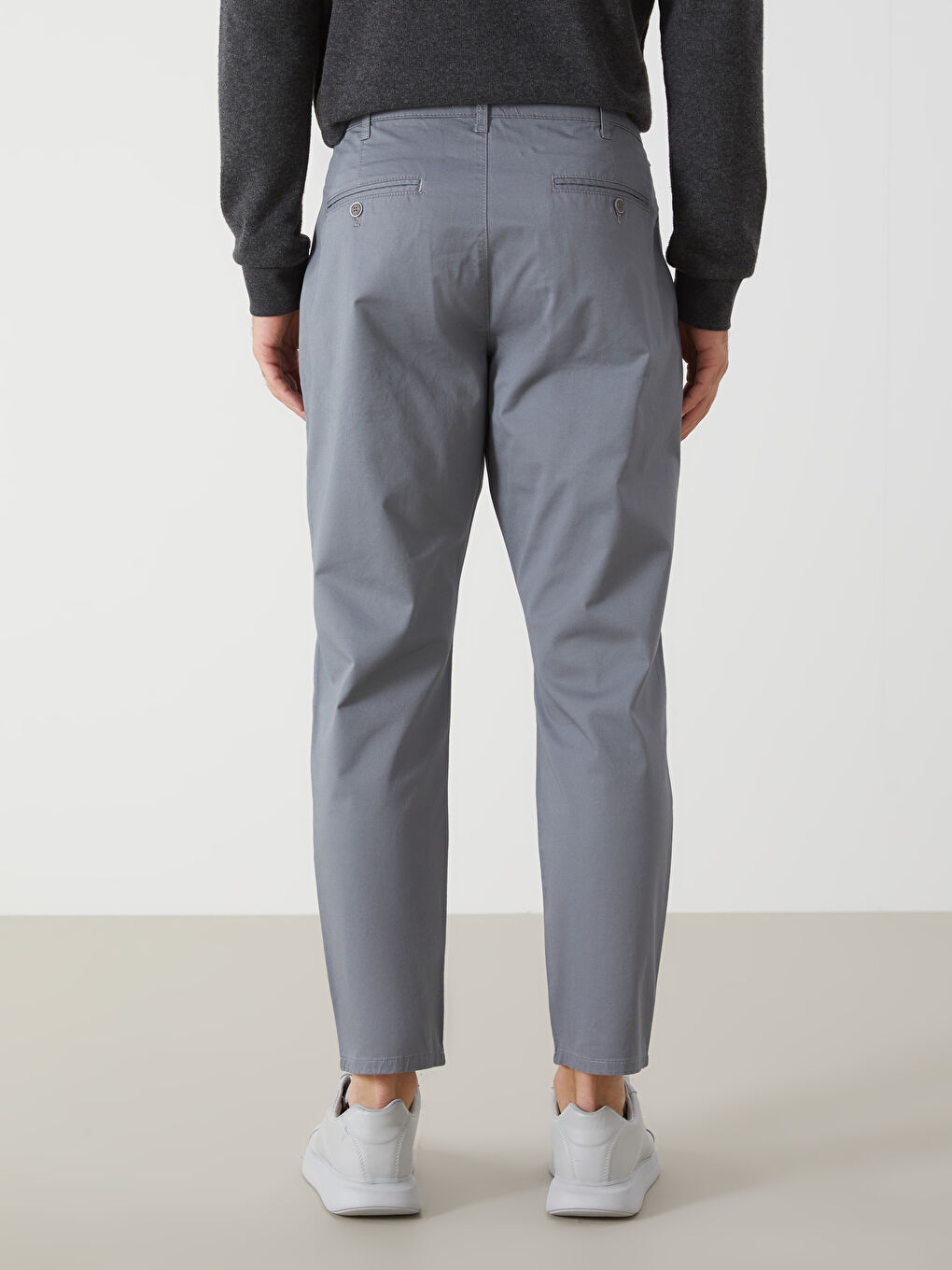 Slim Fit Men's Chino Trousers-3