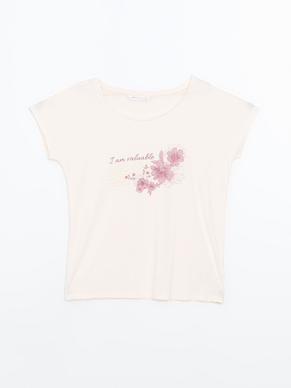 Crew Neck Floral Women’S Pajama Set -S53526Z8-LSD