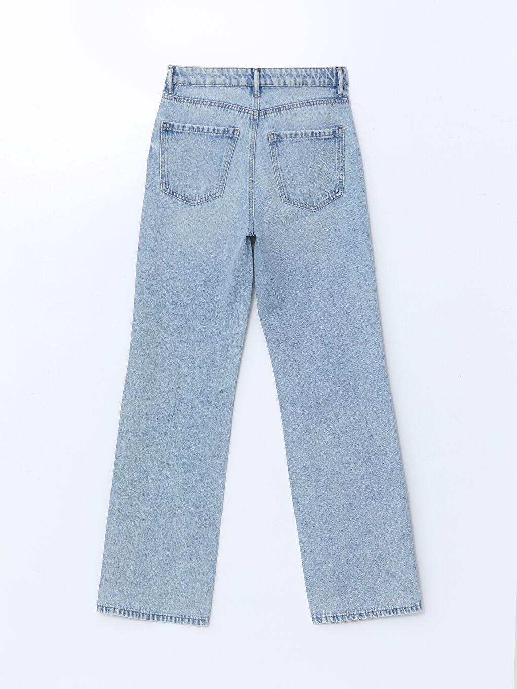 Ženske teksas pantalone ravnog kroja -S53558Z8-311