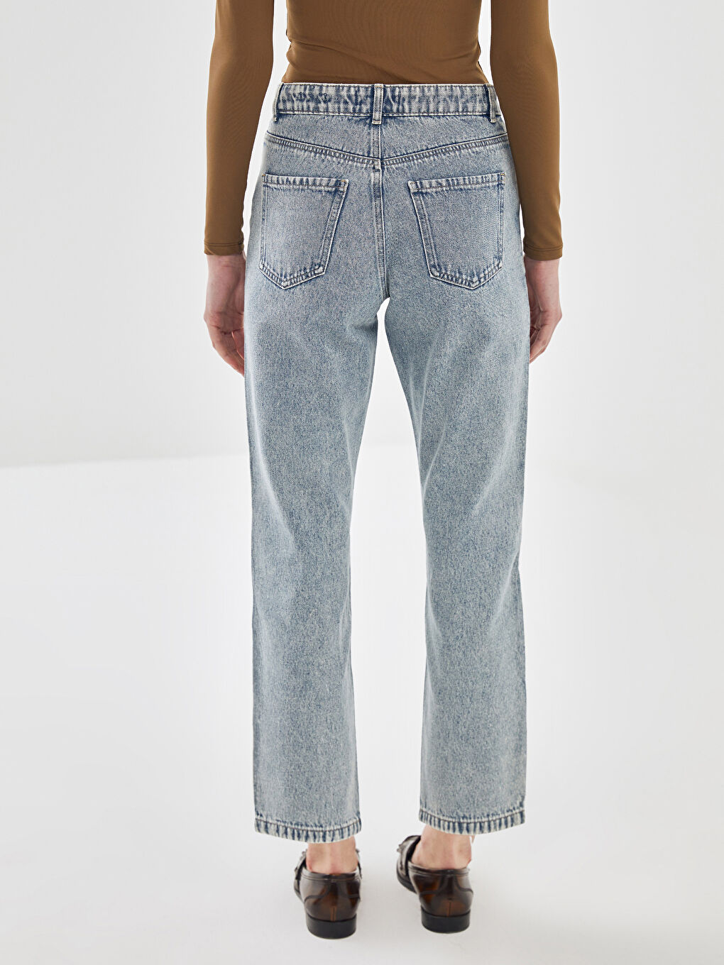 Straight Fit Women's Jeans -S53570Z8-311