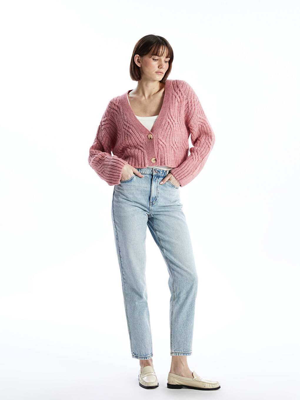 Mom Fit Women's Jeans -S53571Z8-311
