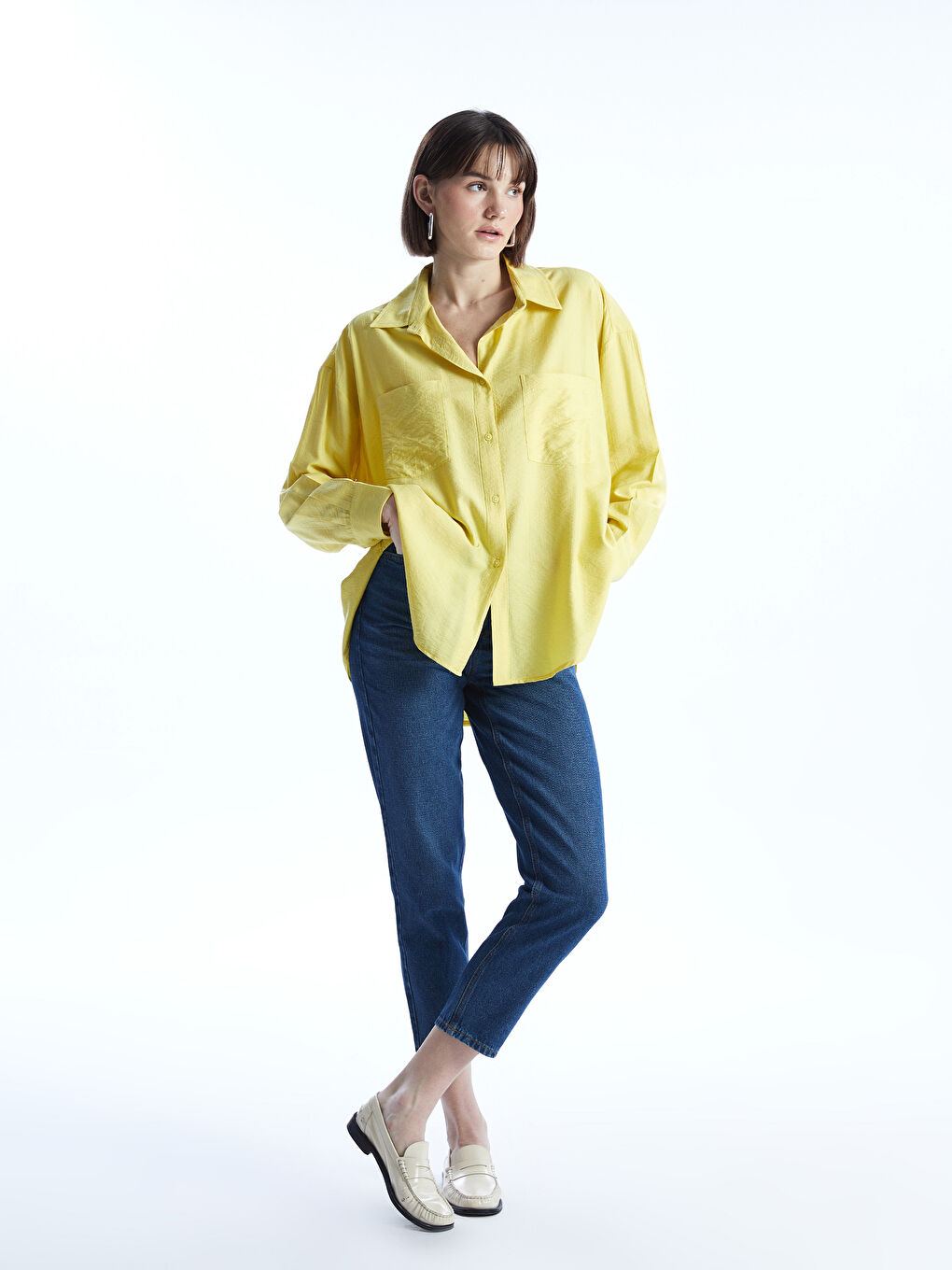 LCW Jeans Mom Fit Kadın Jean Pantolon -S53572Z8-309