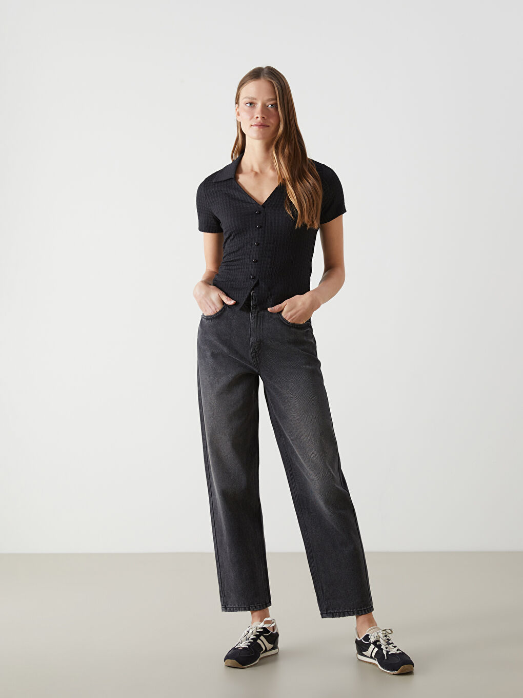 LCW Jeans Boyfriend-Jeans für Damen -S53577Z8-327