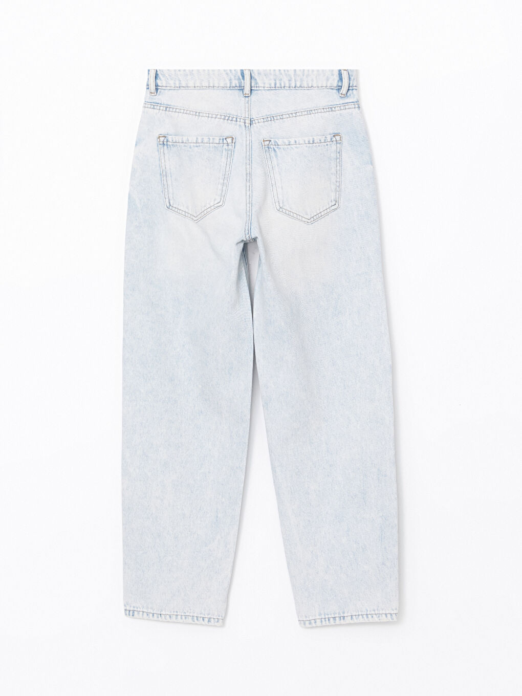 Boyfriend Ripped Detailed Women's Jeans -S53578Z8-869