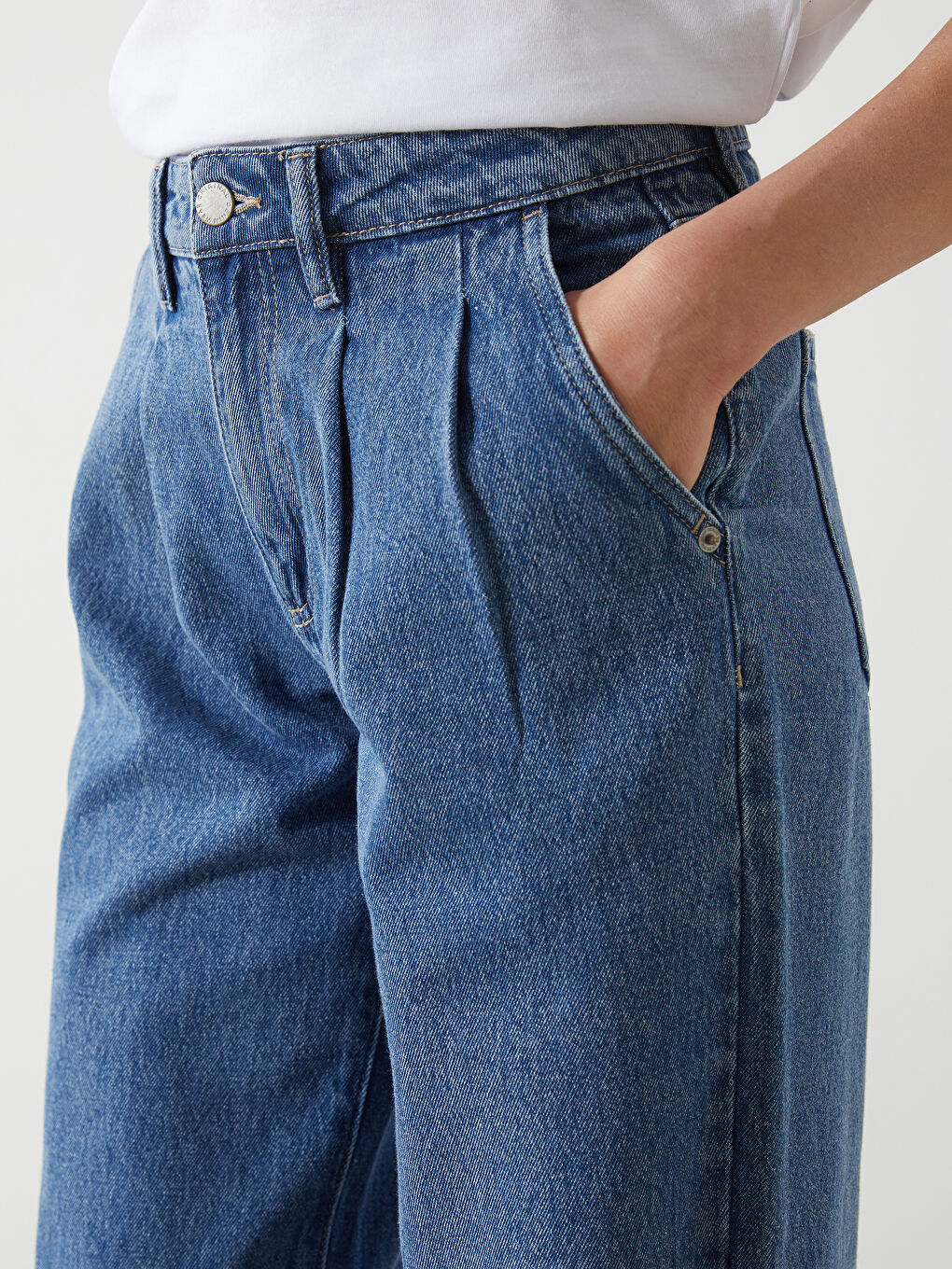 LCW Jeans Wideleg Women's Jeans -S53580Z8-507