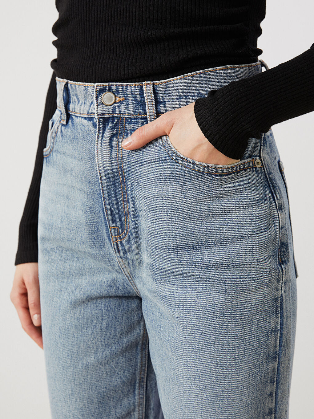 LCW Jeans Mom Fit Damen Jeans -S53584Z8-JVU