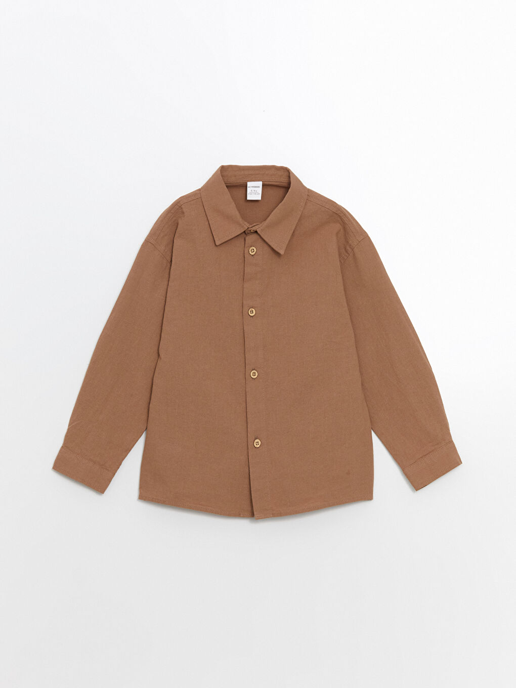 Basic Long Sleeve Boy Shirt -S53591Z1-GTU