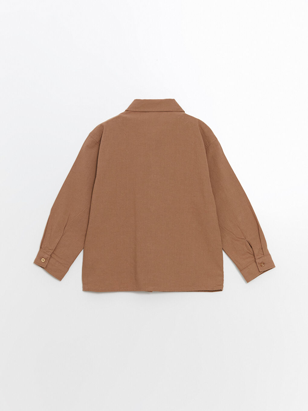 Basic Long Sleeve Boy Shirt -S53591Z1-GTU
