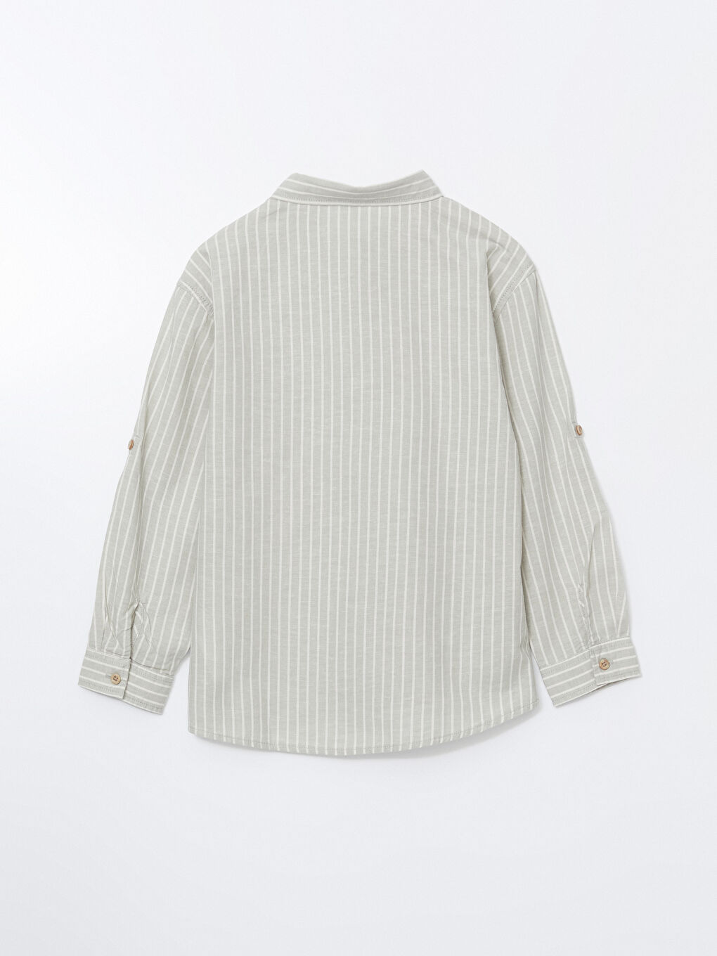 Striped Linen Boys' Shirt -S53594Z1-LFM
