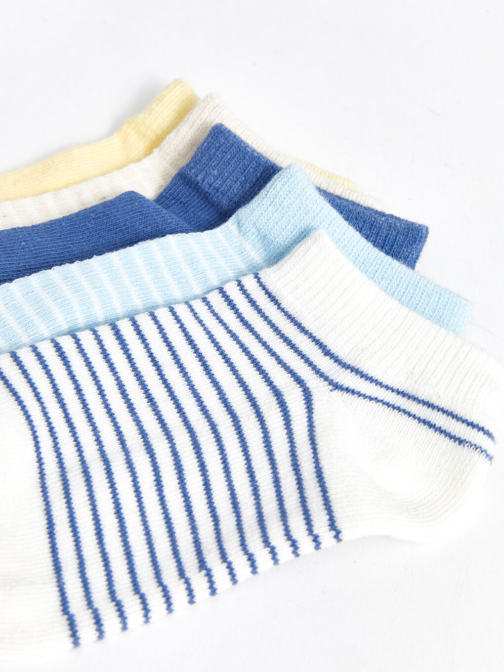Striped Baby Boy Booties Socks 5 Pack -S53667Z1-R9J