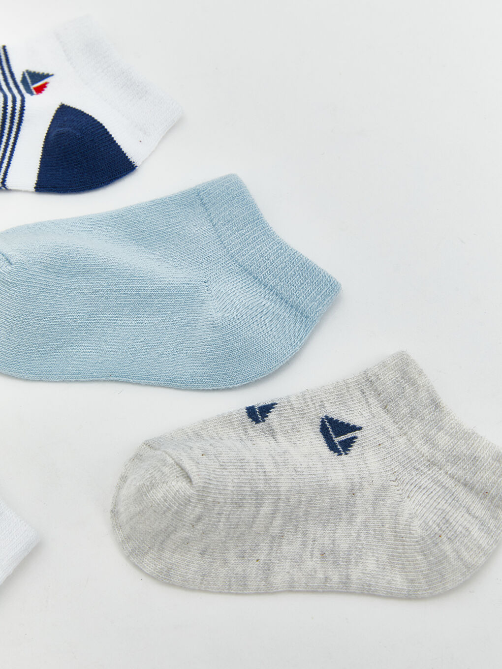 Printed Baby Boy Booties Socks 5 Pieces -S53675Z1-LEN