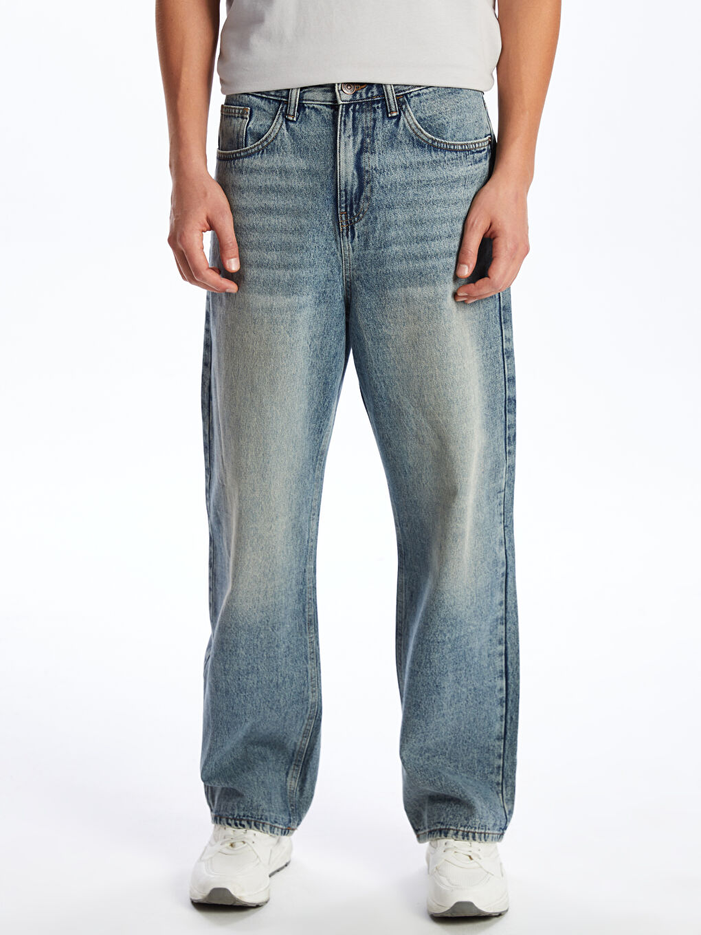 Široke muške farmerke -S53696Z8-311