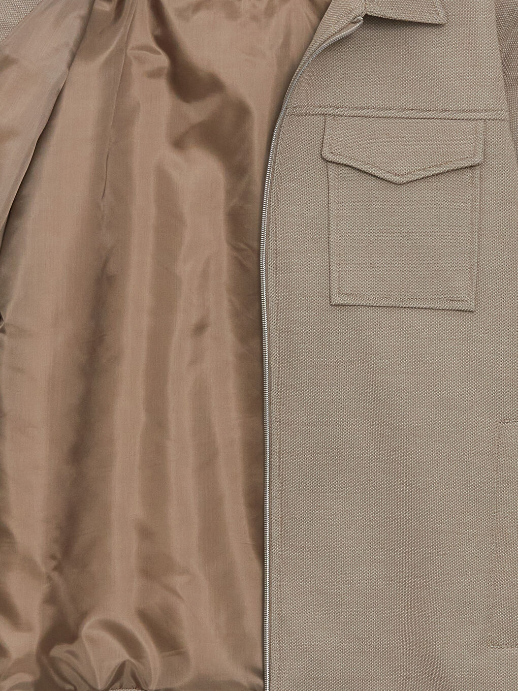 LCW Vision Kahverengi Slim Fit Gömlek Yaka Erkek Mont - 7