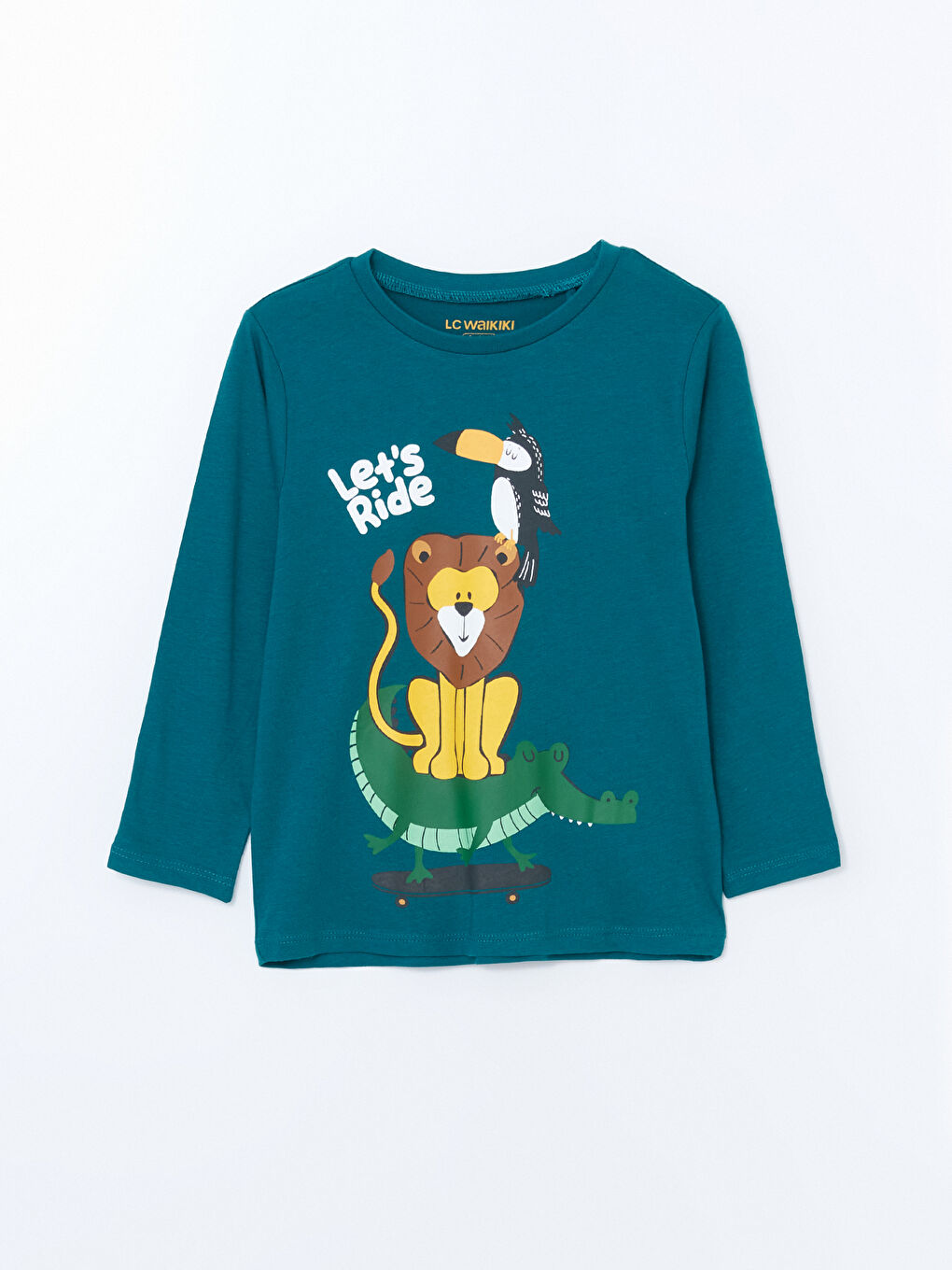 Crew Neck Boys Pajamas Set -S53745Z1-HSH