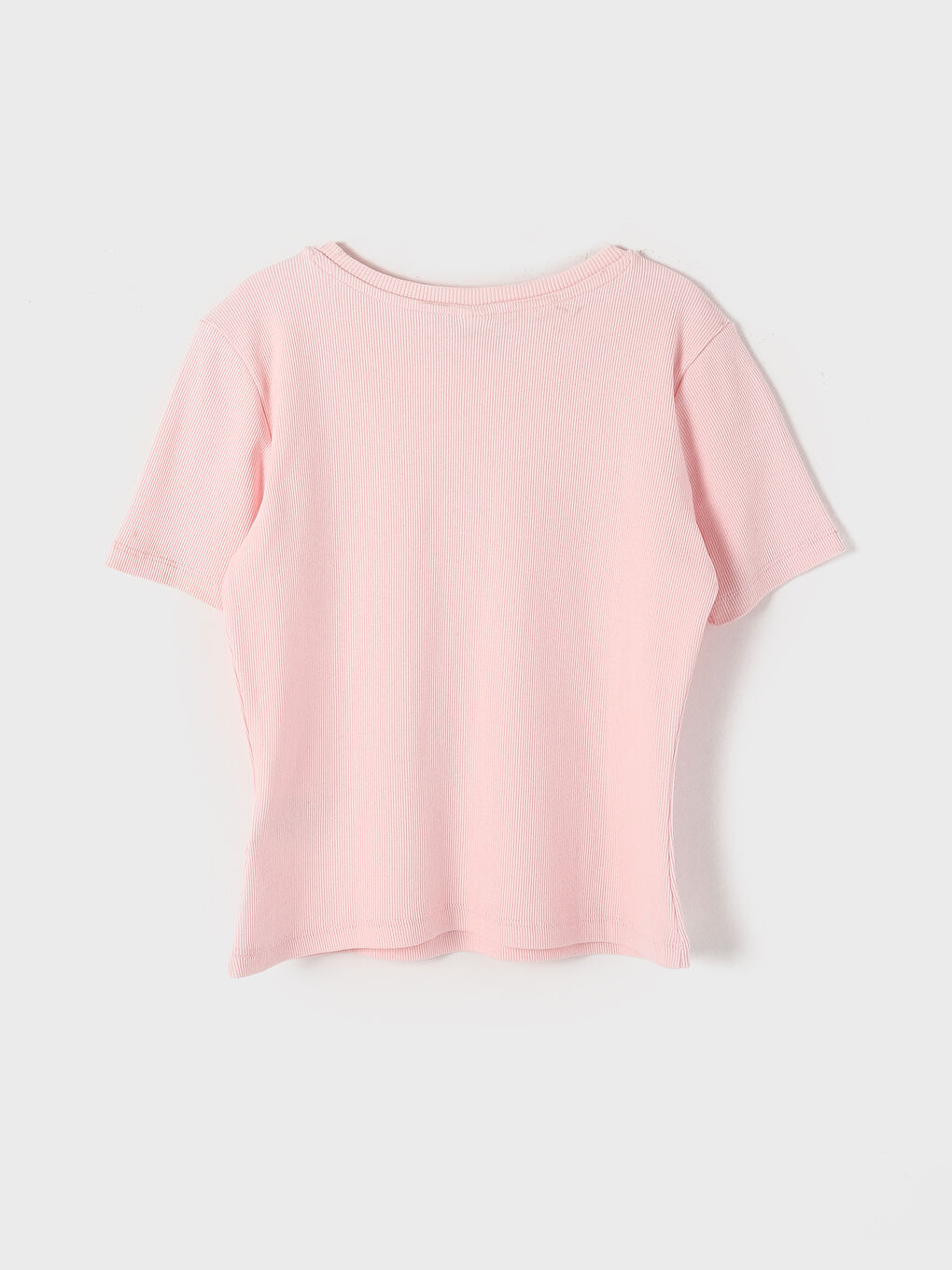 Crew Neck Short Sleeve Girls' T-Shirt -S53792Z4-QWN