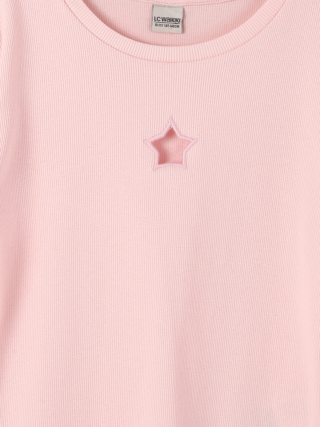 Crew Neck Short Sleeve Girls' T-Shirt -S53792Z4-QWN