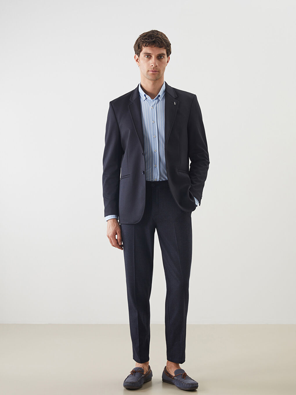 Regular Fit Men's Blazer Jacket -S53834Z8-RFG