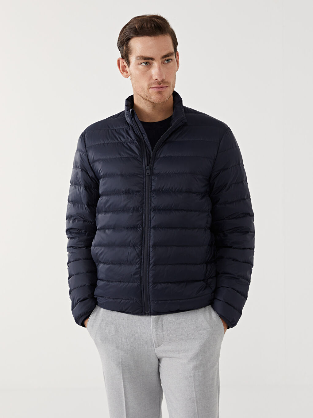 Standard Fit Turtle Neck Men's Puffer -S53843Z8-RFH