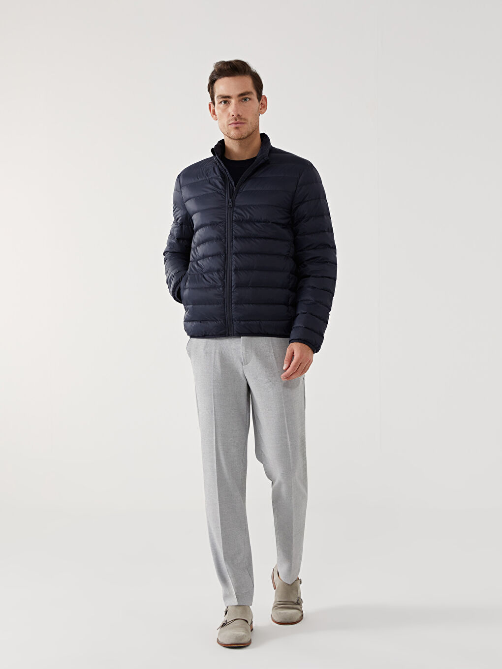 Standard Fit Turtle Neck Men's Puffer -S53843Z8-RFH