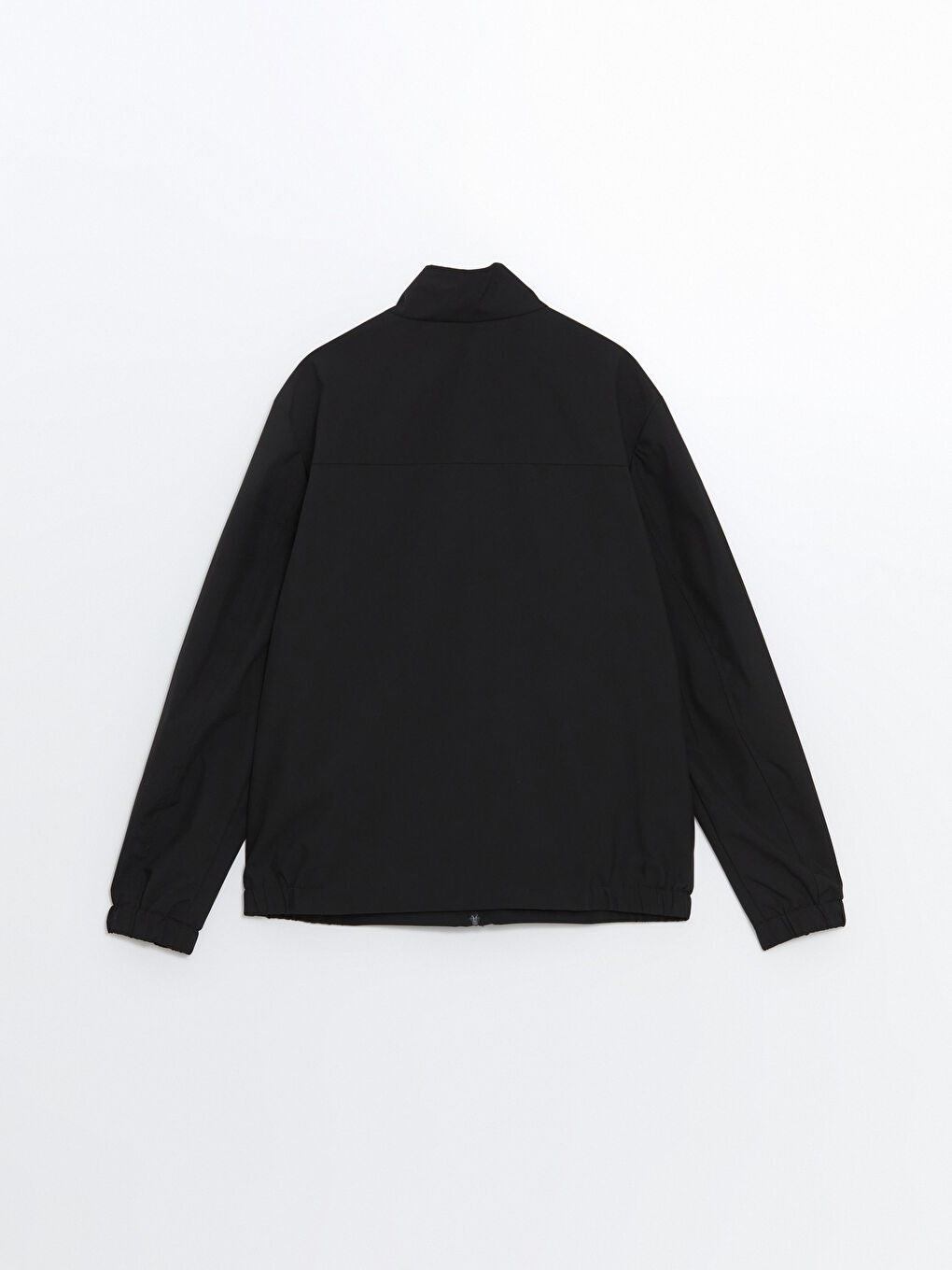 სტანდარტული მორგება ძაბრისებრი საყელო მამაკაცის თხელი ქურთუკი-7