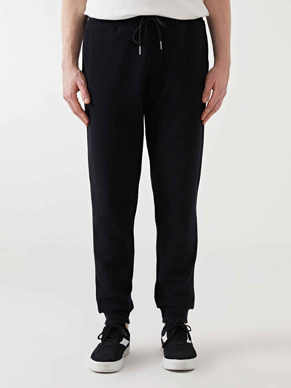 بنطلون رياضي للرجال بقصة عادية-1