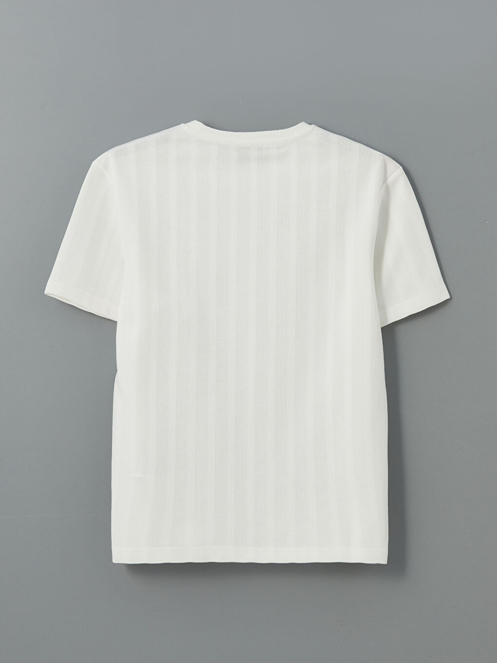 Crew Neck Striped Men's T-Shirt-5