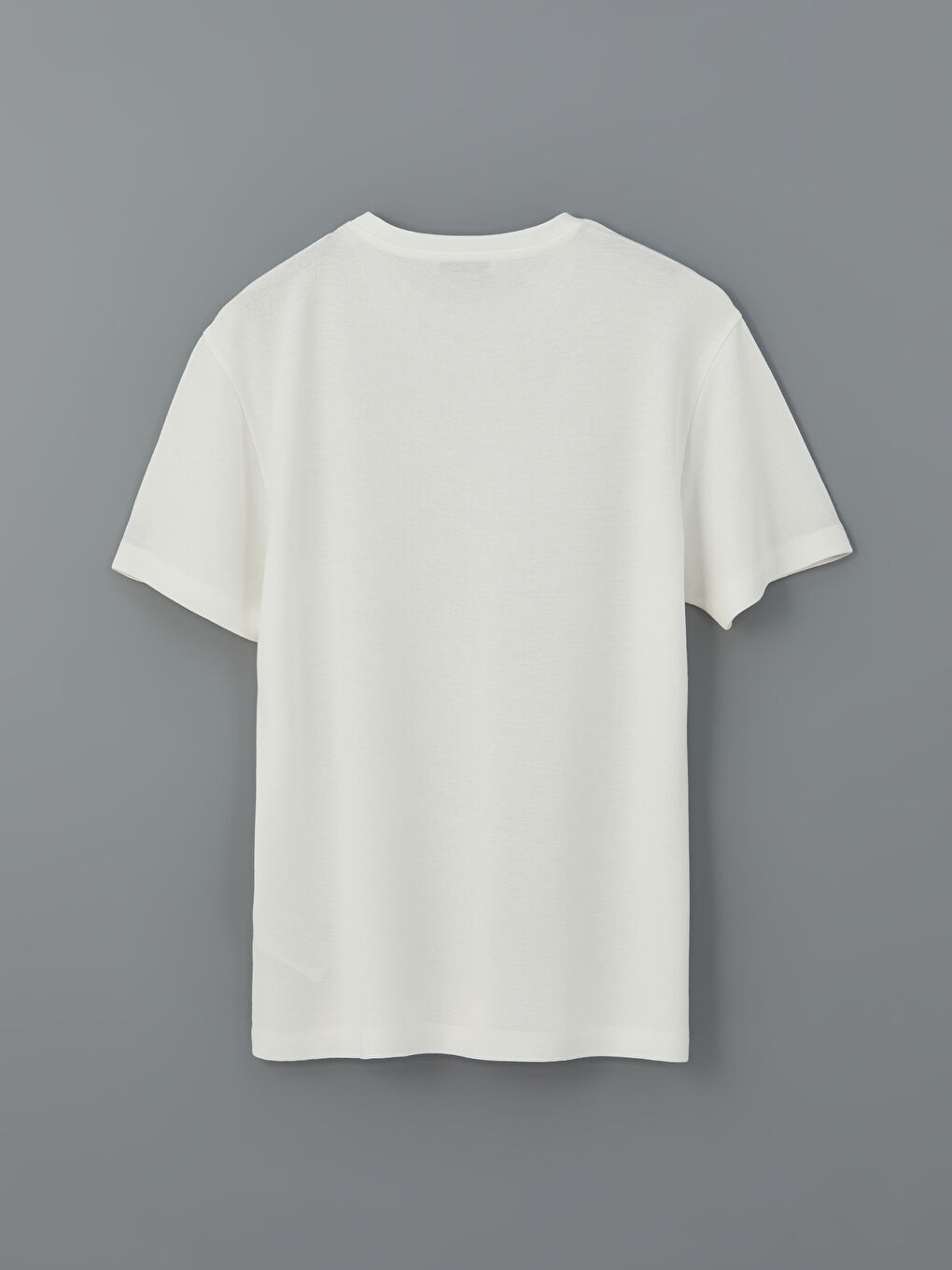 Crew Neck Short Sleeve Men's T-Shirt-5