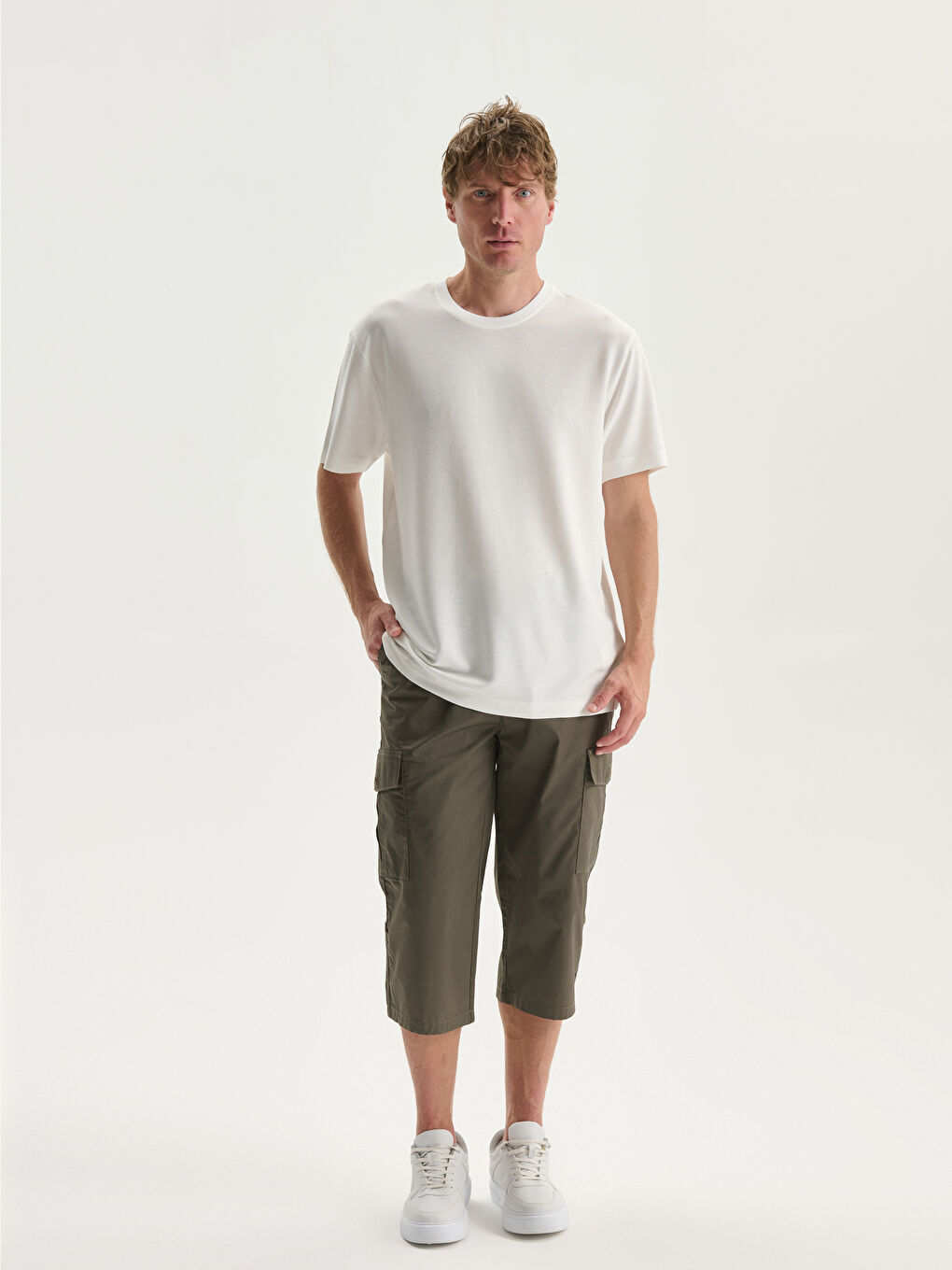 Crew Neck Short Sleeve Men's T-Shirt-1