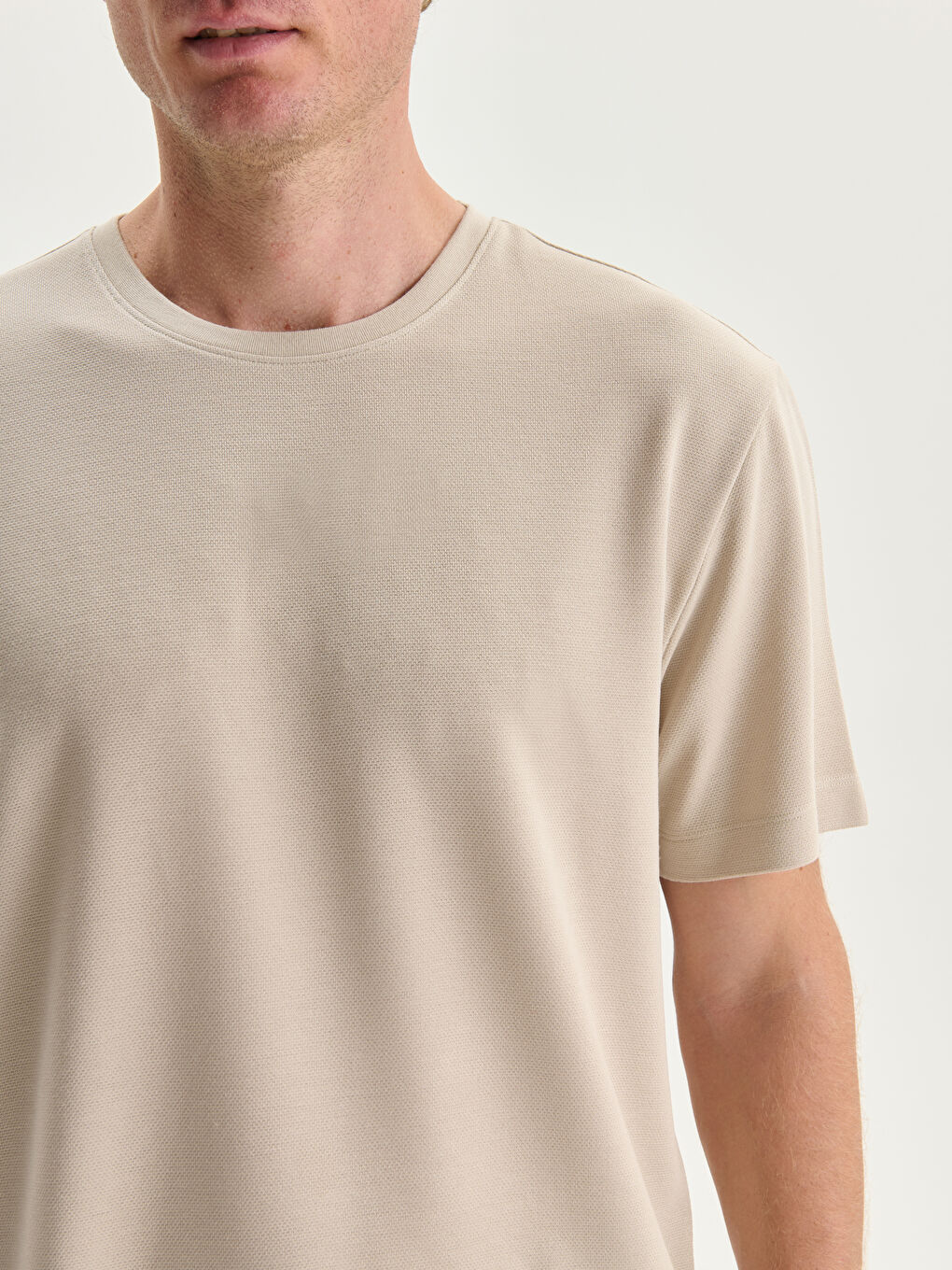 Crew Neck Short Sleeve Men's T-Shirt -S53950Z8-SJJ