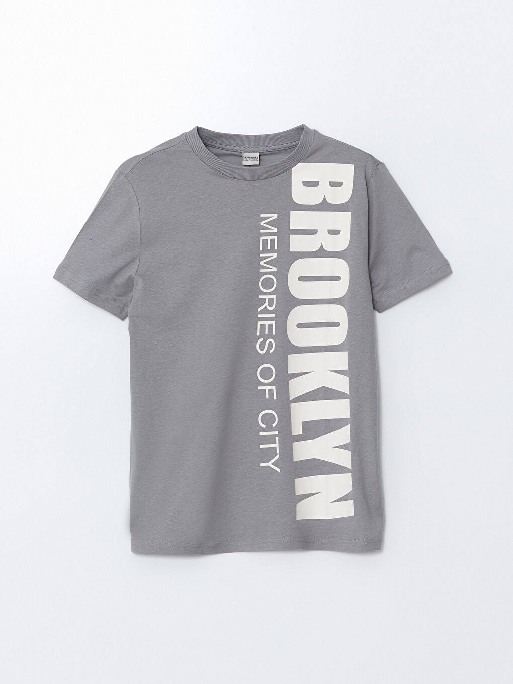 Crew Neck Printed Jersey Boys' T-Shirt -S53955Z4-JNC