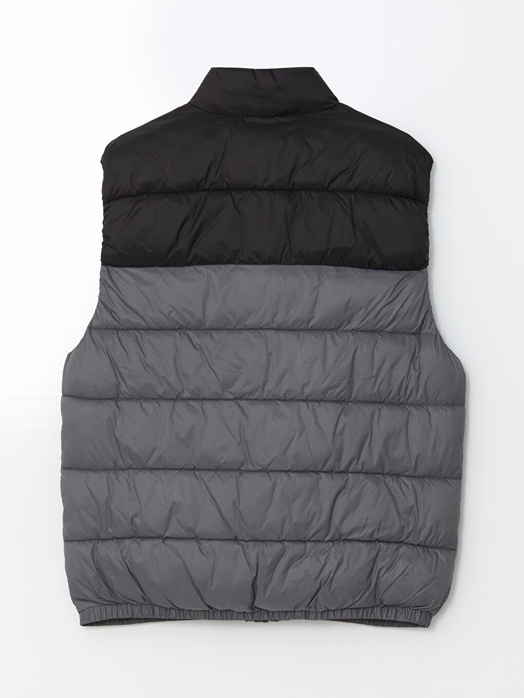Gilet Doudoune à Col Cheminée pour Hommes Coupe Standard-1