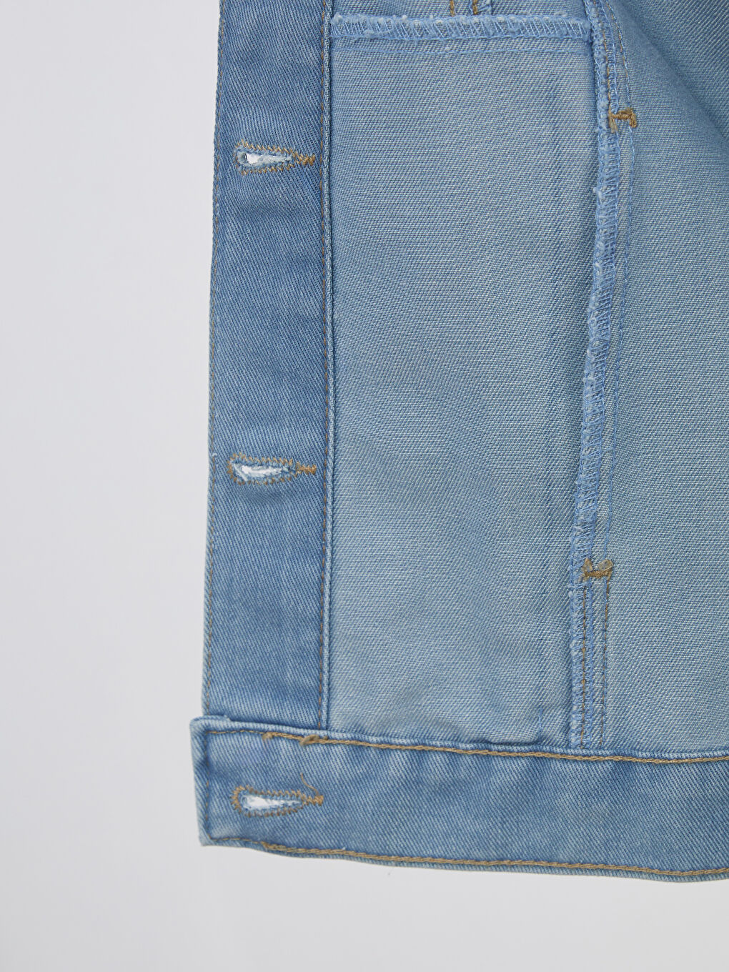 Әйелдерге арналған оверсайз деним джинс күртеше-3